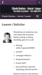 Mobile Screenshot of droitcriminel.com